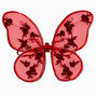 Claire&#39;s Club Red Embellished Flower Wings,