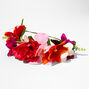 Vibrant Tropical Flower Crown Headwrap,