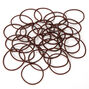 Luxe Hair Bobbles - Brown, 30 Pack,