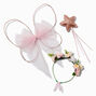 Claire&#39;s Club Copper Flower Crown &amp; Wings Dress Up Set - 3 Pack,