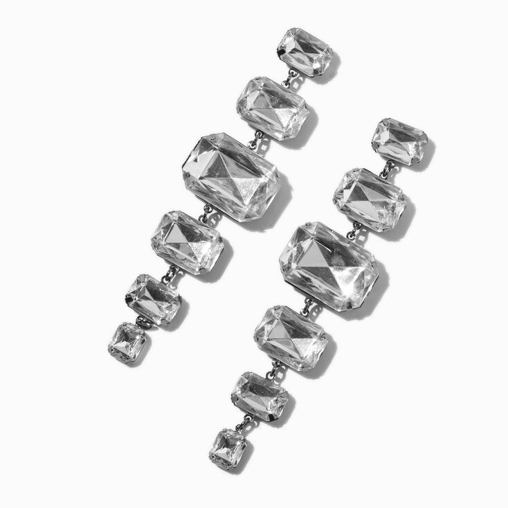 M&eacute;ga pendantes lin&eacute;aires avec strass,