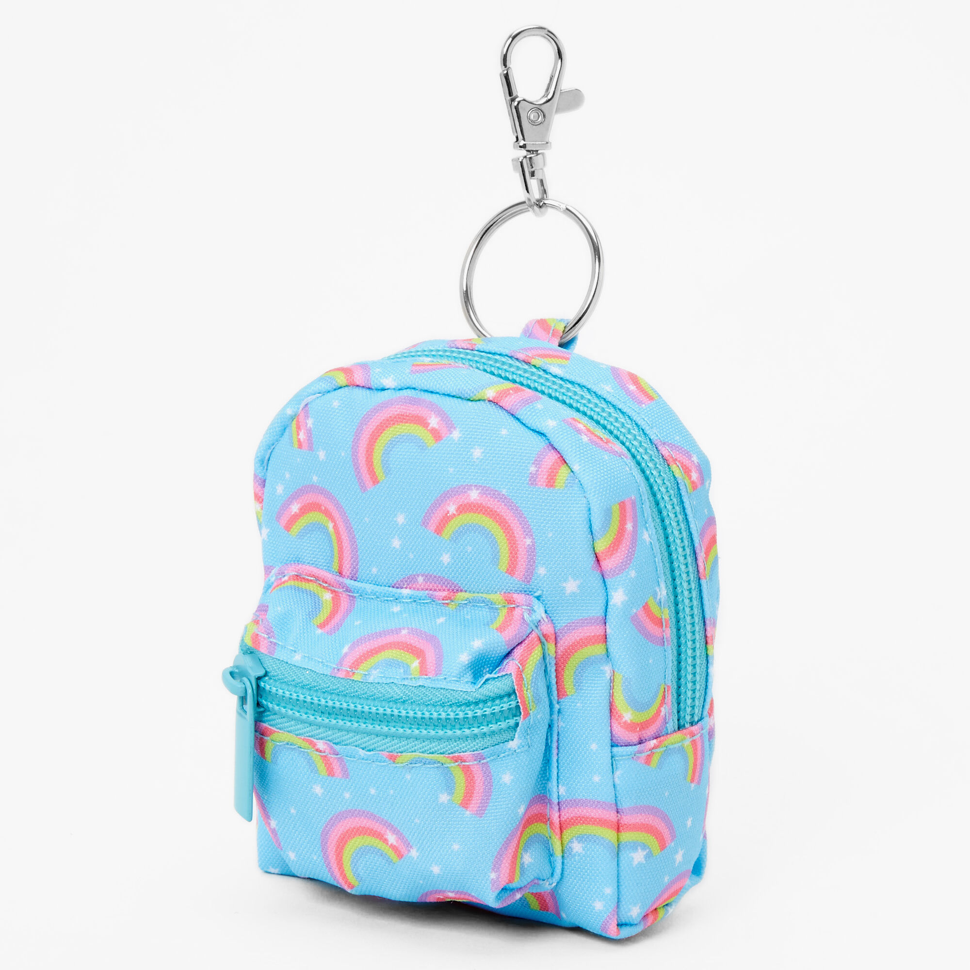 Happy Day Rainbow Backpack Keychain Stationery Set,