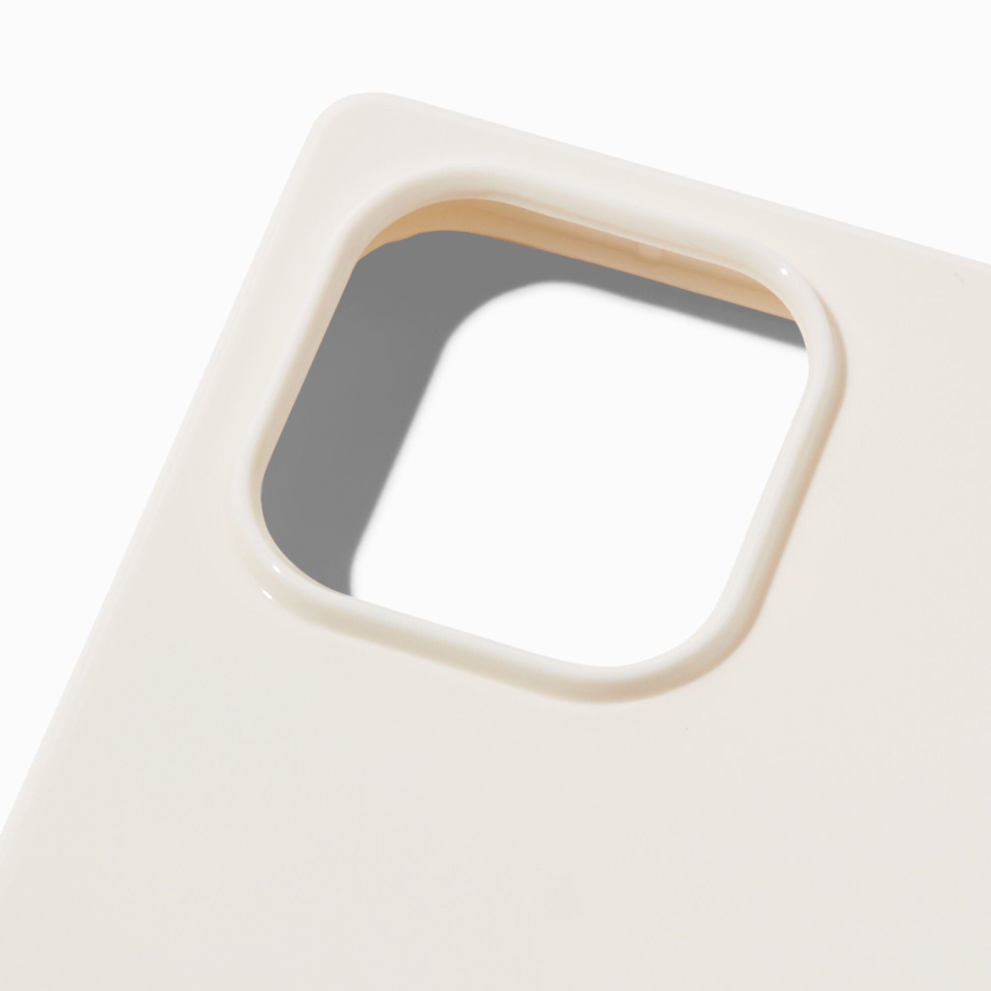 Shiny Ivory Protective Phone Case - Fits iPhone® 13 Pro,
