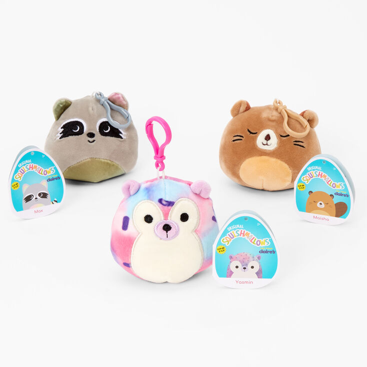 Peluche animal sauvage 9&nbsp;cm Squishmallows&trade; - Les mod&egrave;les peuvent varier,