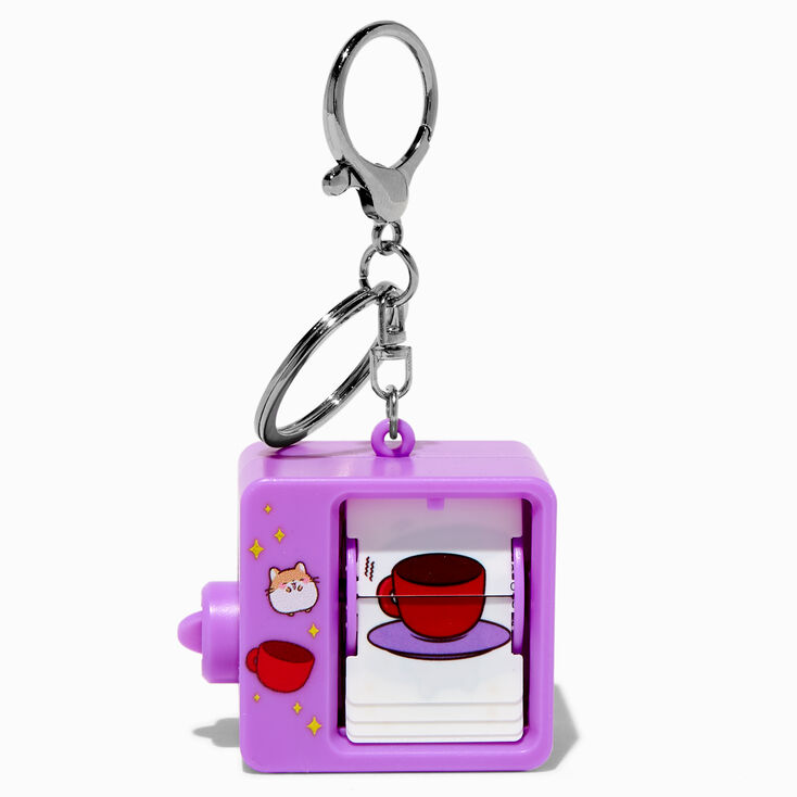 Moving Book Wind-Up Keychain,