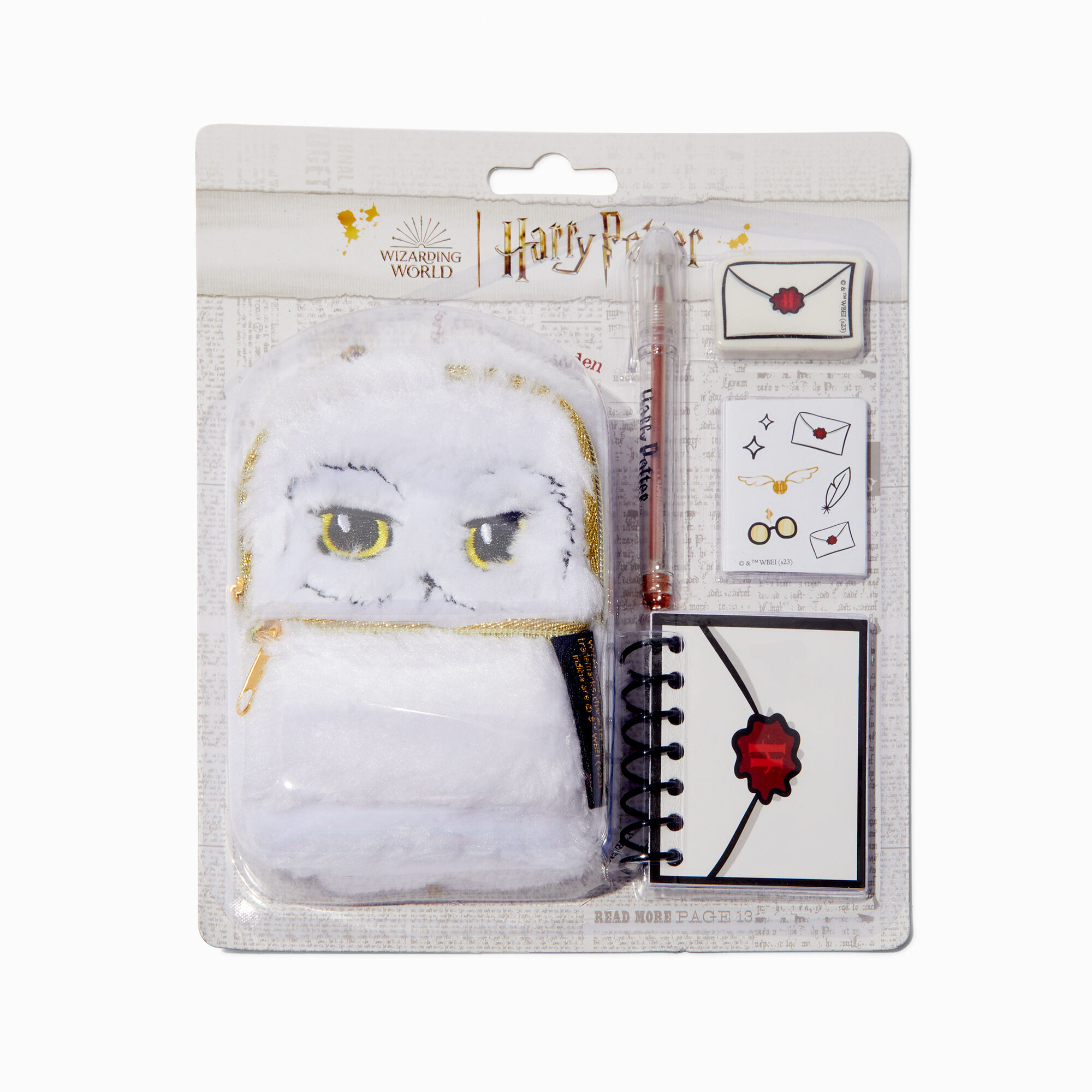 Harry Potter 4 Hedwig Backpack Stationery Set Claire s