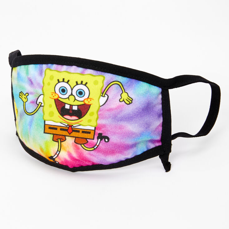 SpongeBob SquarePants Face Mask – Adjustable | Claire's US