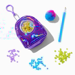 Creativity for Kids Bubble Gems Mini Backpack Keychain Craft Kit - Styles May Vary,
