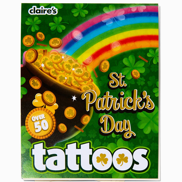 St. Patrick&#39;s Day Temporary Tattoo Pack,