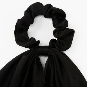 Petit chouchou foulard - Noir,