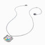 Aphmau&trade; And Friends Claire&#39;s Exclusive Silver-tone Cat Head Shaker Pendant Necklace,
