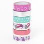 Ruban adh&eacute;sif Washi Tape licorne - Lot de 6,