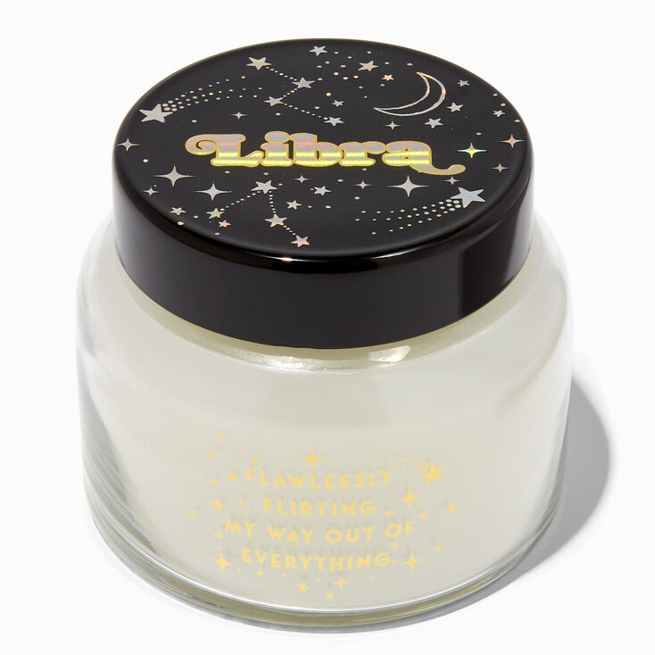 Zodiac Glass Jar Candle - Libra,