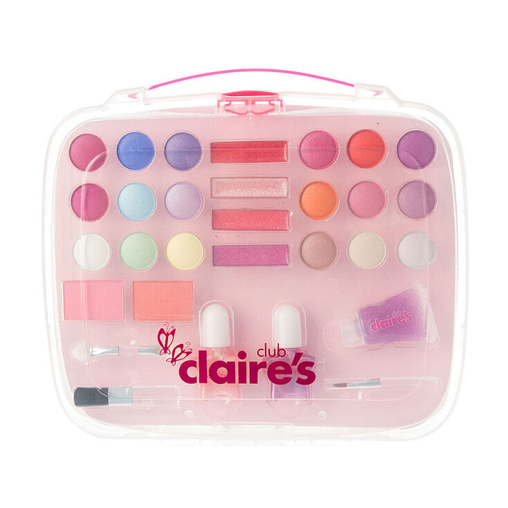 Claire&#39;s Club Lunchbox Cosmetic Set - Pink,