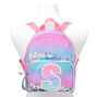 Ombre Shaker Initial Mini Backpack - S,