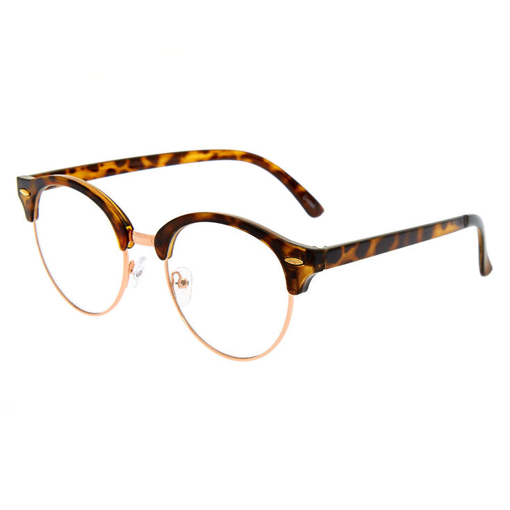 Claire's Lunettes écaille de tortue couleur doré rose