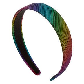 Metallic Rainbow Headband,