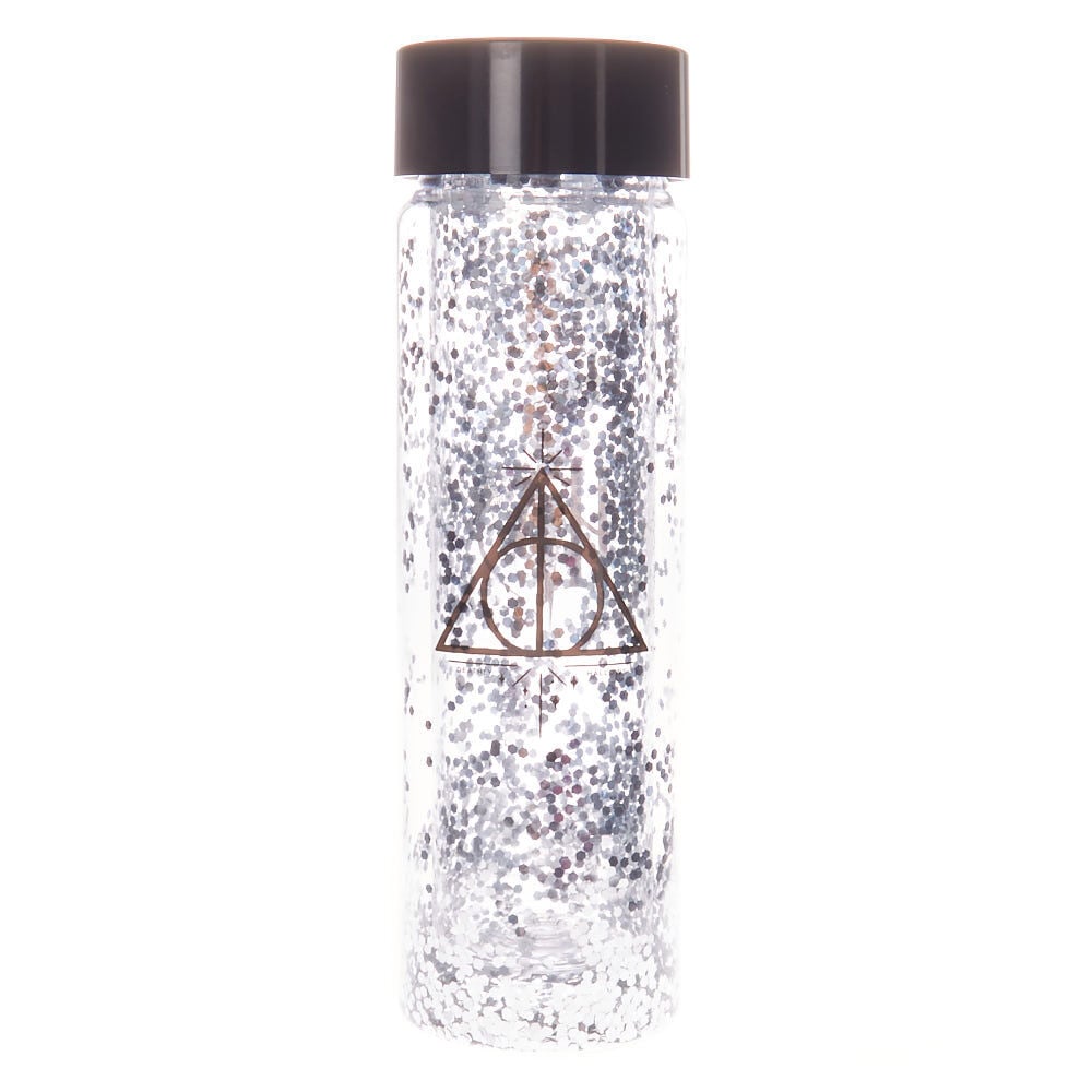 Harry Potter™ Glitters Deathly Hallows Water Bottle,
