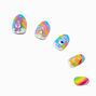 Care Bears&trade; Claire&#39;s Exclusive Stiletto Press On Faux Nail Set - 20 Pack,