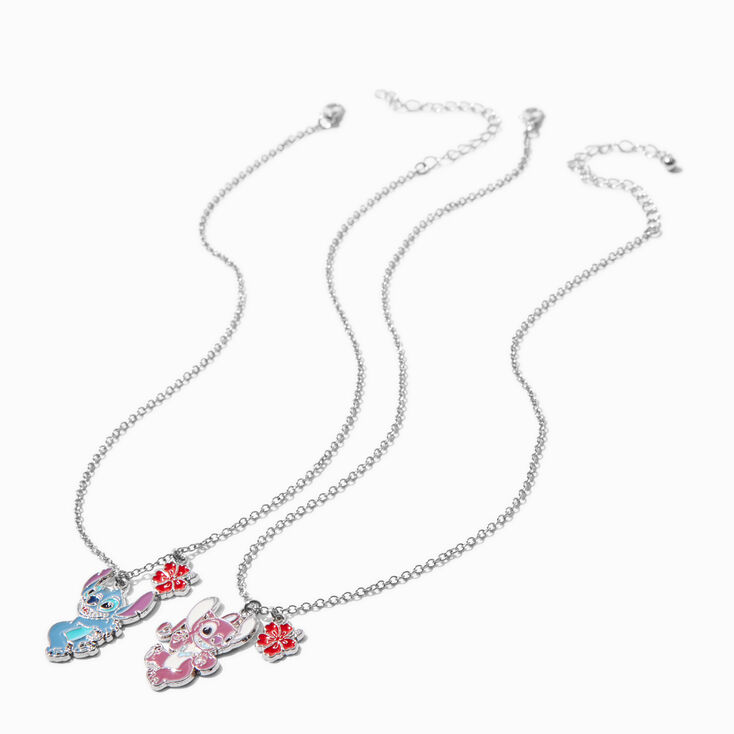 Disney Stitch Best Friends Necklace Set - 2 Pack ,