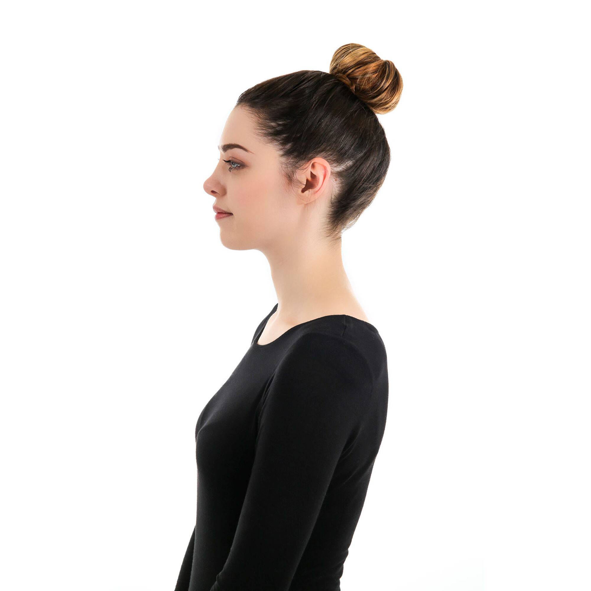 View Claires Small Hair Bun Doughnut Brown information