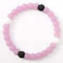 Blue UV Inspire Fortune Stretch Bracelet,
