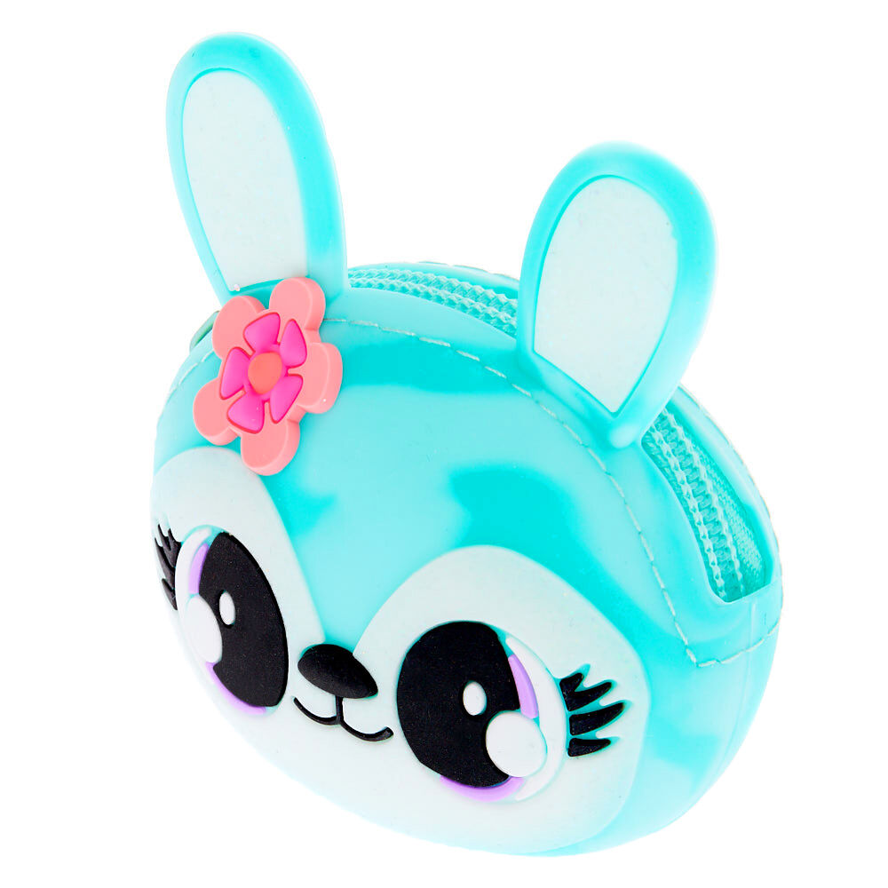 Jade the Bunny Jelly Coin Purse - Mint,
