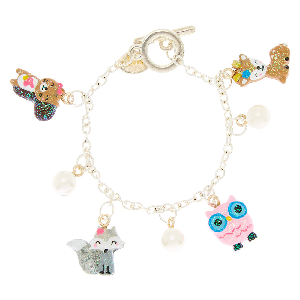 ChloBo Cute Charm Hamsa Hand Bracelet, Gold - McElhinneys