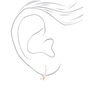 Silver 15MM Dainty Hoop Earrings - 3 Pack,