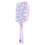 Bedazzled Paddle Hair Brush - Purple,