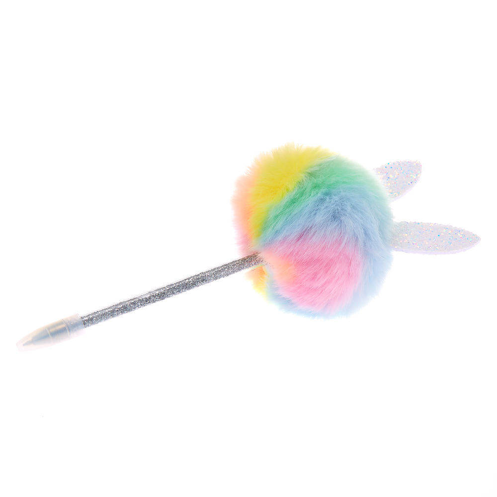 Rainbow Bunny Plush Pen,