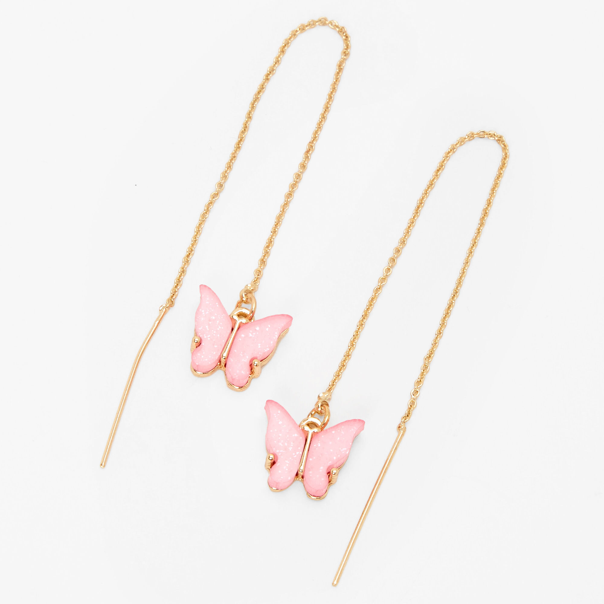 Claire's best sale butterfly earrings