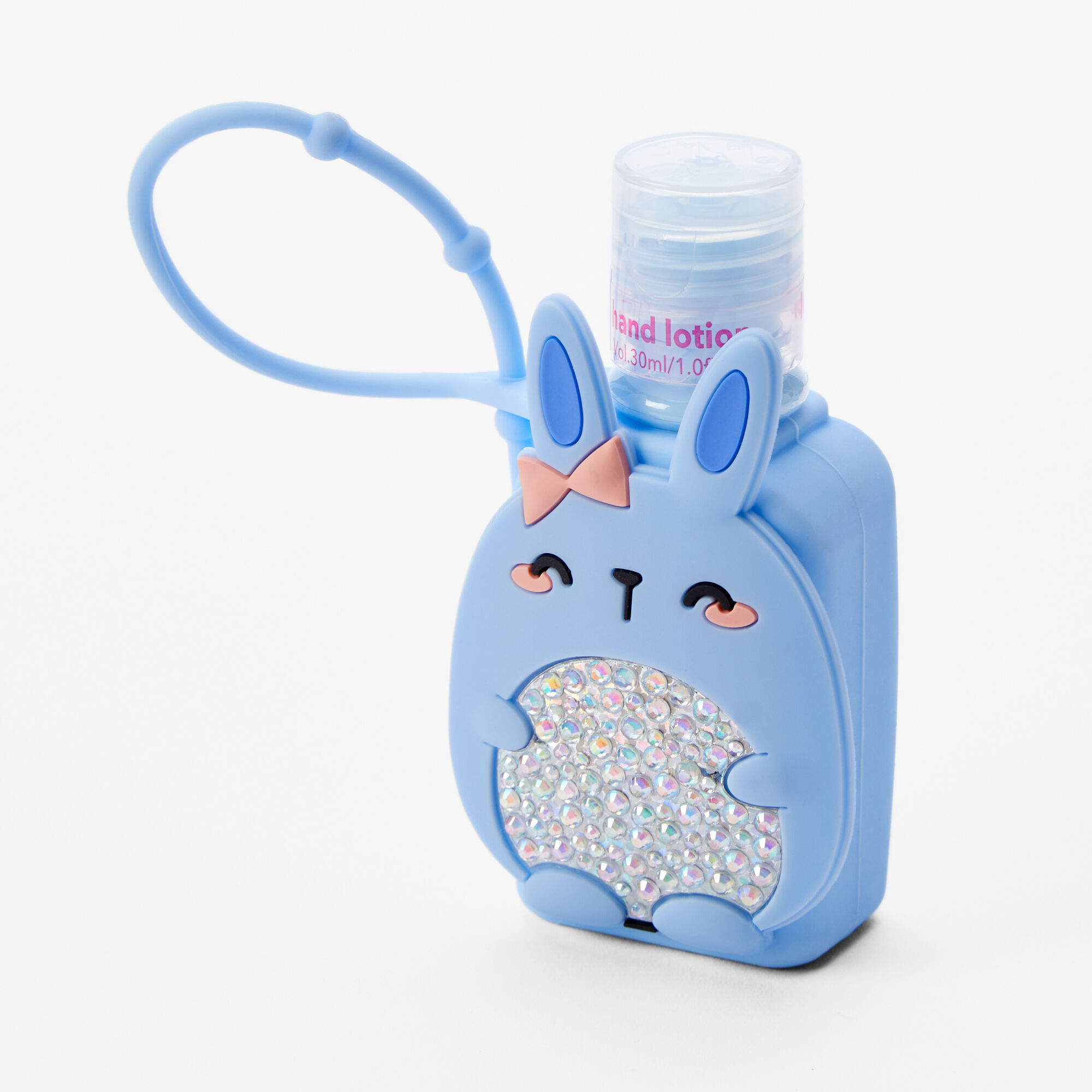 View Claires Bling Bunny Hand Lotion Blue information