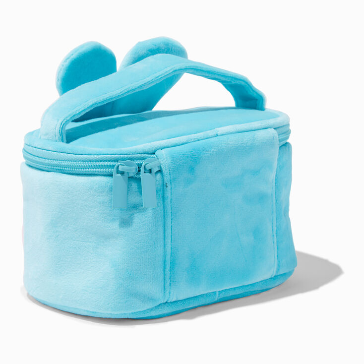 Aqua Bunny Furry Makeup Bag