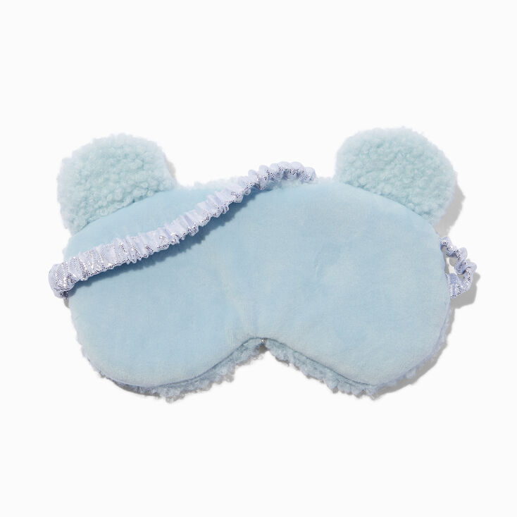 Blue Bear Sherpa Sleeping Mask,