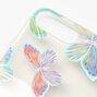 Coque de portable papillons holographiques - Compatible avec iPhone 6/7/8/SE,