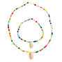 Claire&#39;s Club Rainbow Cowrie Shell Jewellery Set - 2 Pack,