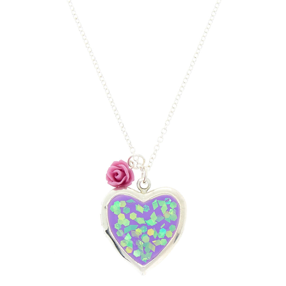 Claire's locket hotsell necklace