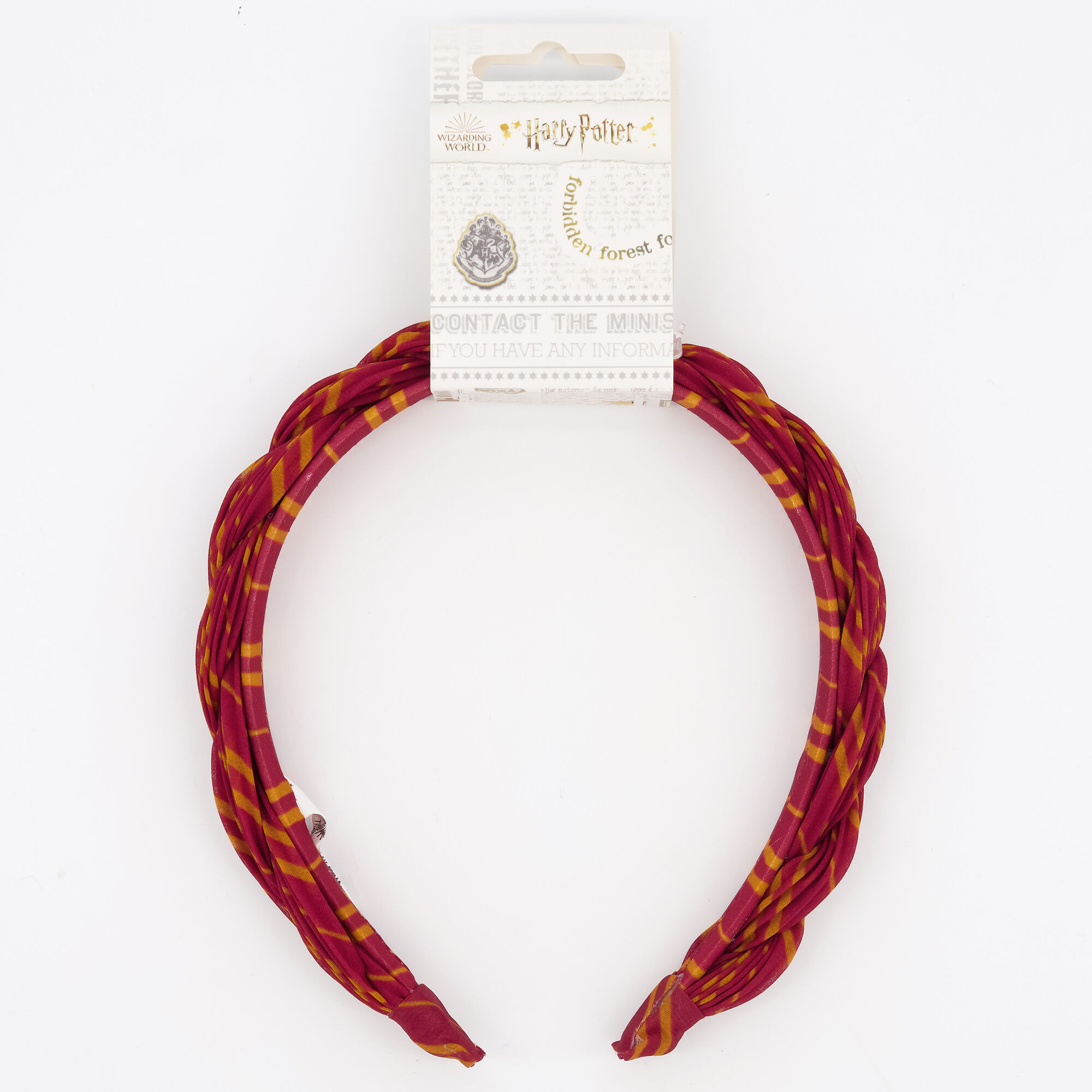 Claire's Serre-tête plissé Gryffondor Harry Potter™ - Bordeaux