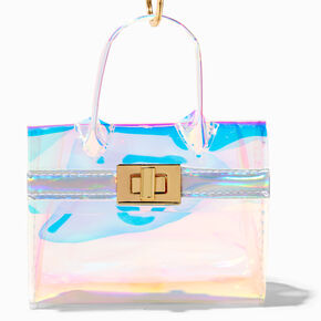 Holographic Handbag Keyring,