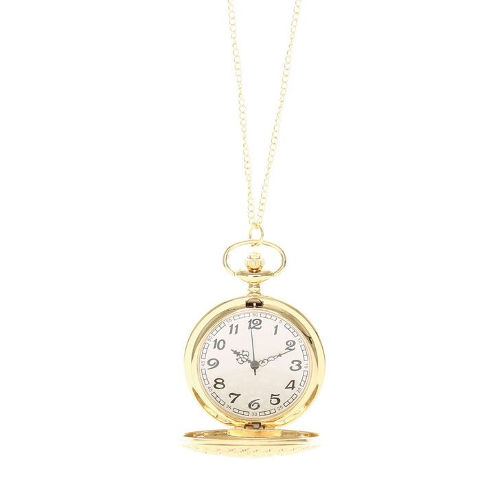 Collier montre filigrane de style vintage,