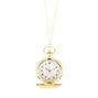Collier montre filigrane de style vintage,
