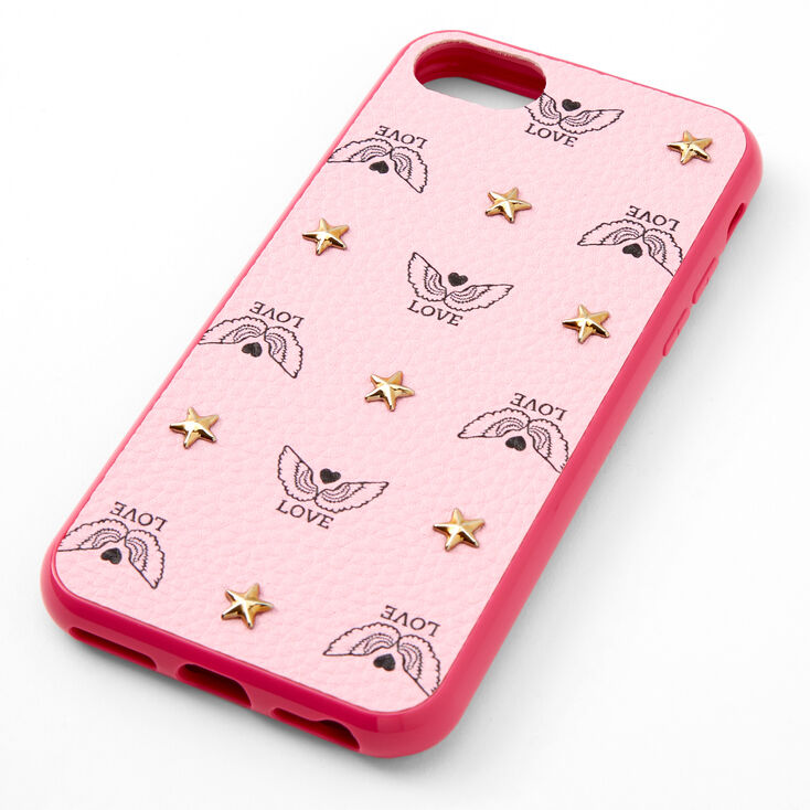Pink Love Wings Phone Case - Fits iPhone&reg; 6/7/8/SE,