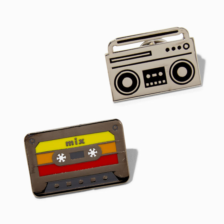 Vintage Music Pin Set - 2 Pack,