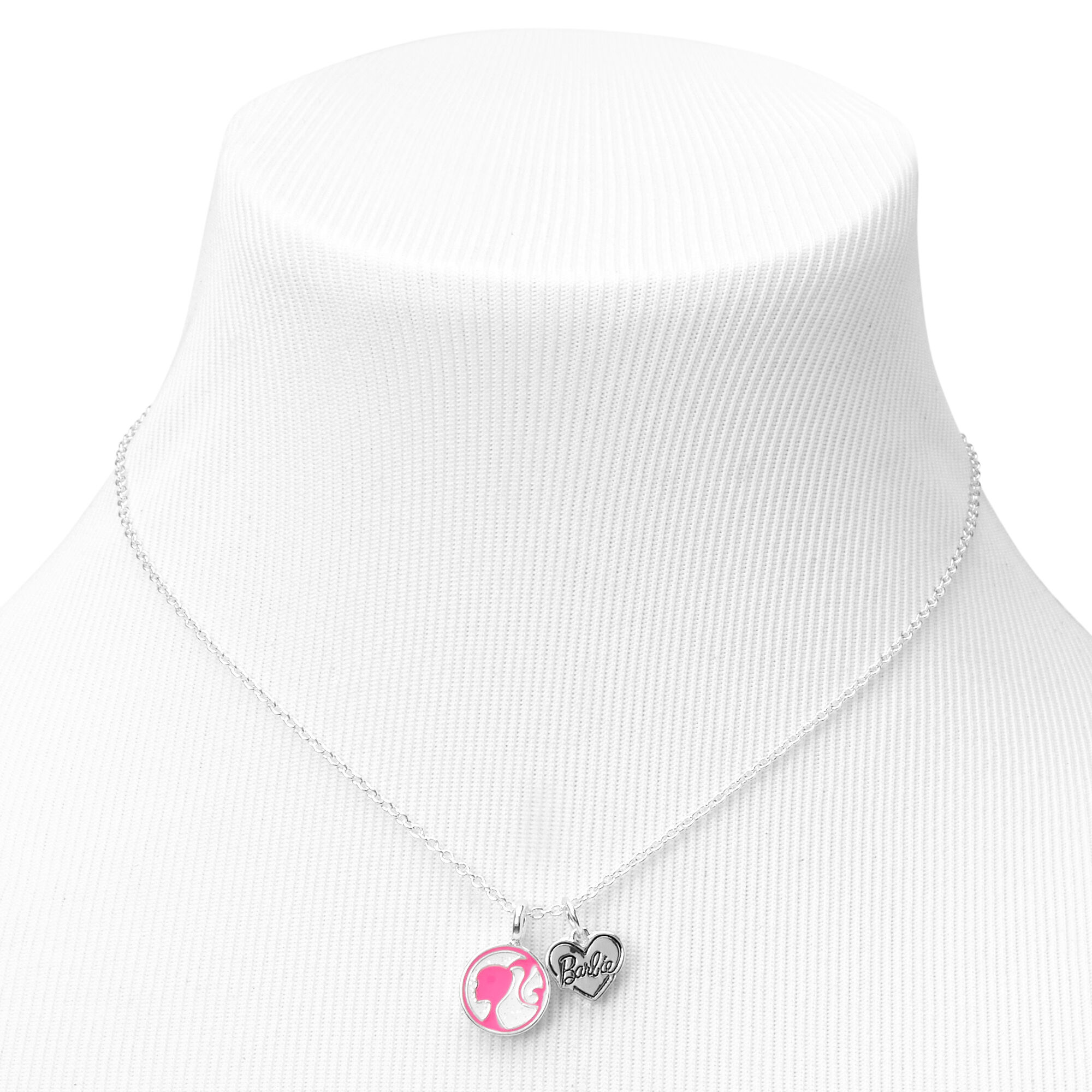 Barbie Pink Pendant Necklace Set