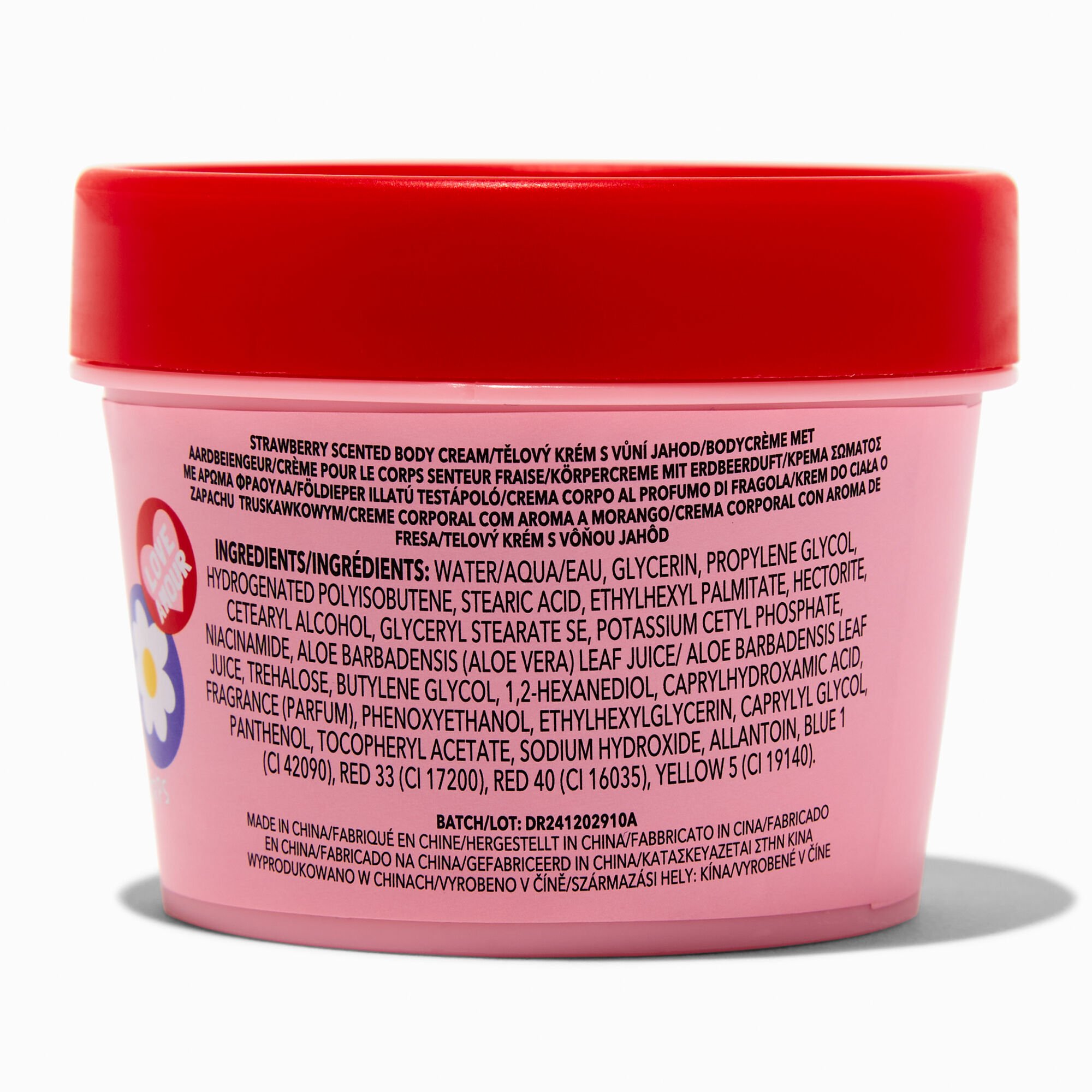Always Fresh Strawberry Scented Body Cream,