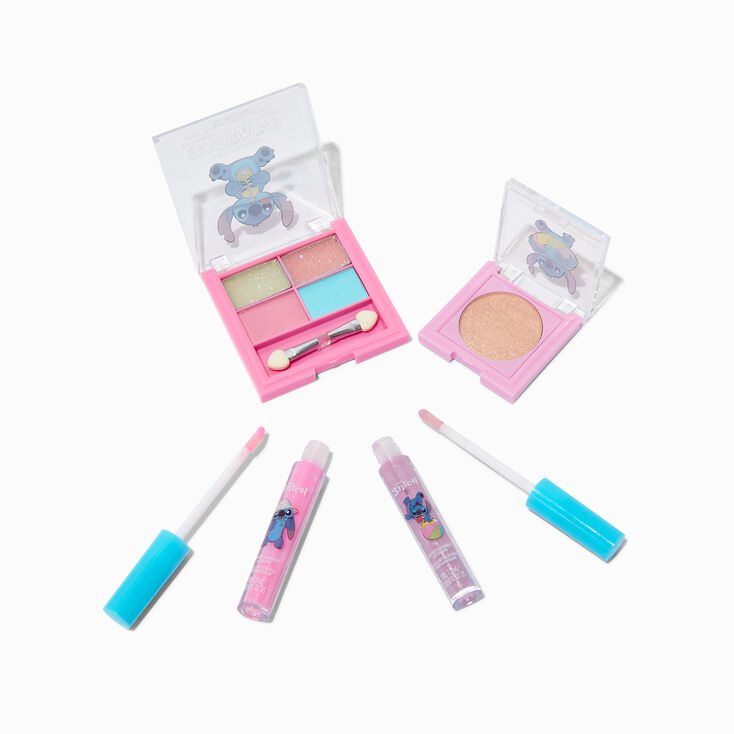Disney Stitch Claire&#39;s Exclusive Summer Makeup Bag Set,