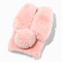 Furry Pink Bunny Protective Phone Case - Fits iPhone&reg; 13 Pro Max,