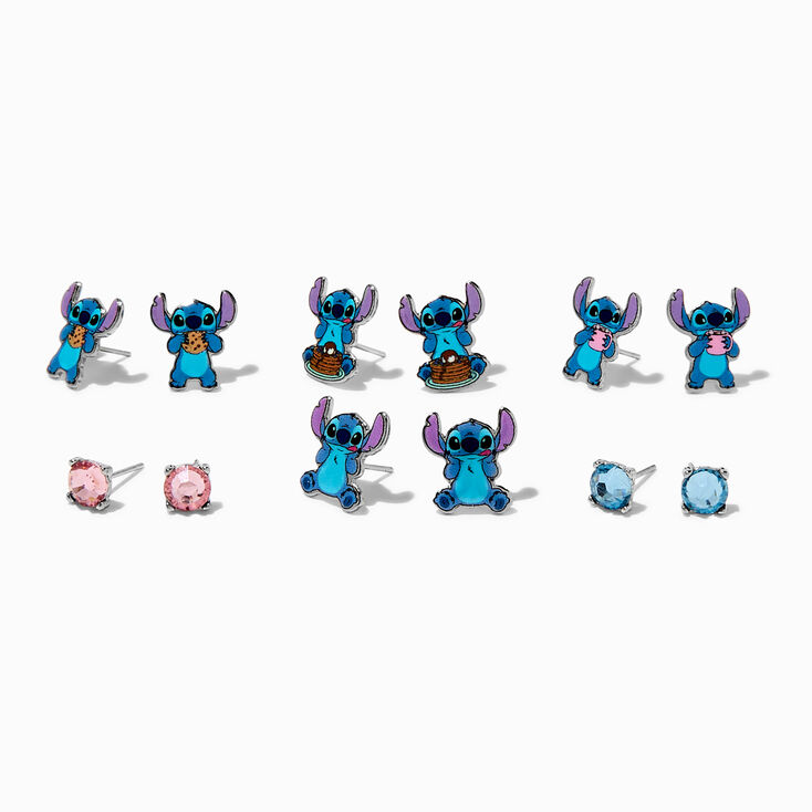 Disney Stitch Claire&#39;s Exclusive Cozy Stud Earring Set - 6 Pack,