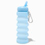 Collapsible Blue Water Bottle,